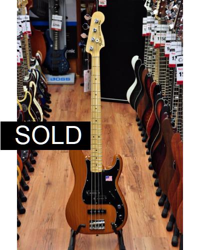 Fender Tony Franklin Precision Bass Golden Amber